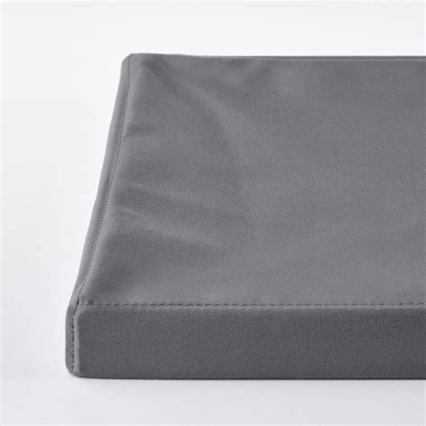 DRÖNA lid, dark grey textile, 39x34 cm (15 ¼x13 ½") - IKEA