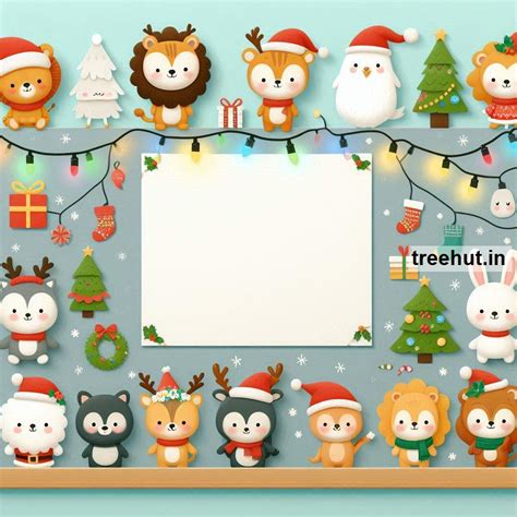 Christmas Animals Bulletin Board Ideas and Winter Classroom Activity ...