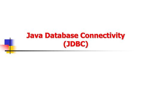 Image result for JDBC Connectivity in Java for Core Java