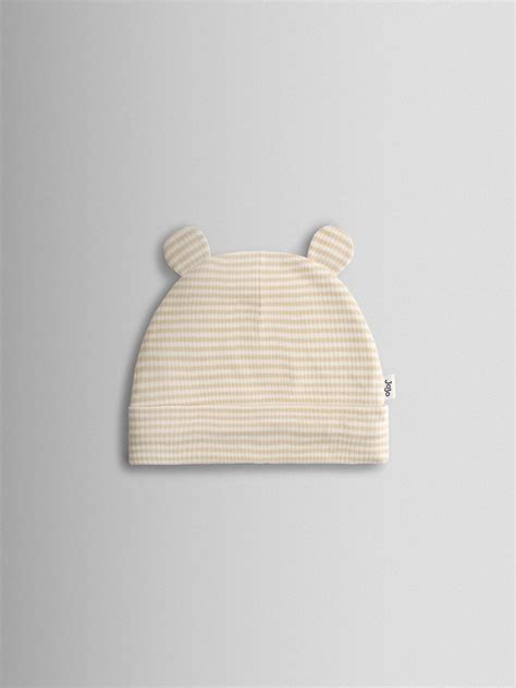 Buy JoJo Maman Bébé Natural 3-Pack Bear Hat from Next India