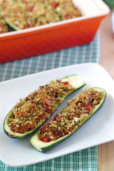 Stuffed Zucchini Recipe - Food Fanatic