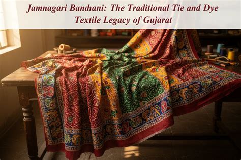 Jamnagari Bandhani: The Traditional Tie and Dye Textile Of Gujarat ...