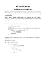 Image result for Lexical Analysis Program in C