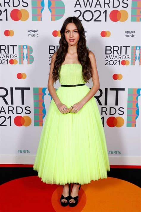 Olivia Rodrigo Attends 2021 Brit Awards at the O2 Arena in London 05/11 ...