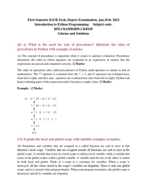 Image result for Python Programming Questions for B.Tech Students Free