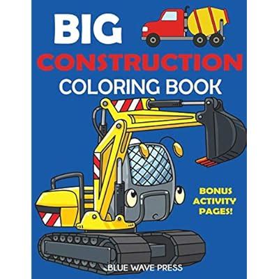 Big Construction Coloring Book Paperback – India | Ubuy