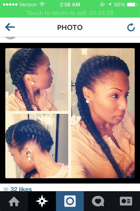 Image result for French Braid Extensions