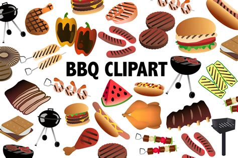 Free bbq food clip art, Download Free bbq food clip art png images ...