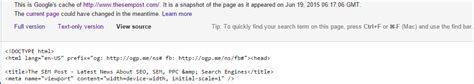 Image result for Google Cache View