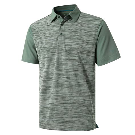 Golf Shirts for Men Dry Fit Short and Long Sleeve Moisture Wicking ...