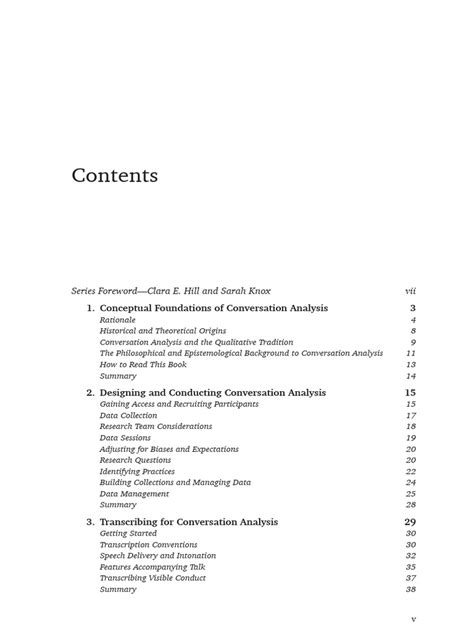 Image result for Conversation Analysis Data Example