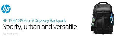 HP Odyssey Backpack for 15.6-inch Laptop (Grey/Green) - Buy HP Odyssey ...