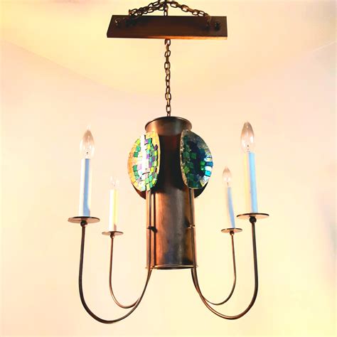MCM Five Light Chandelier - Ballard Reuse