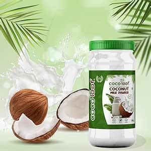 COCOLEAF Coconut Milk Powder, Nariyal Milk Powder Dried Instant Coconut ...
