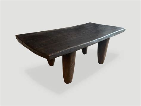 Andrianna Shamaris Antique African Senufo Coffee Table For Sale at 1stDibs