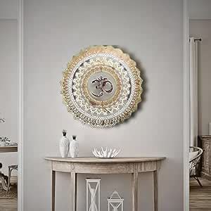 RHD (OM CIRCLE LED DÉCOR SMALL Metal Abstract/Wall Sculpture/Wall ...