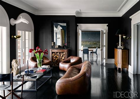 Living Room Design With Black Floor | Floor Roma