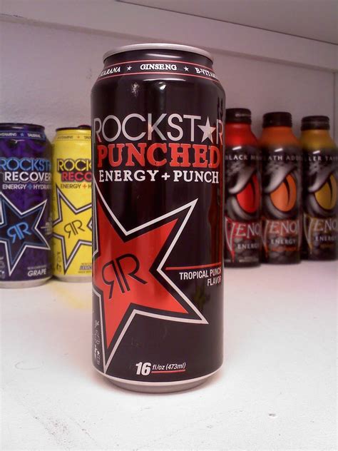 CAFFEINE!: Review for Rockstar Punched--Tropical Fruit Punch