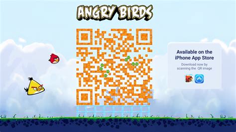Image result for Angry Bird Theme QR Code
