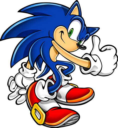Sonic Art Adventure Artwork The Cartoon Hedgehog Transparent HQ PNG ...