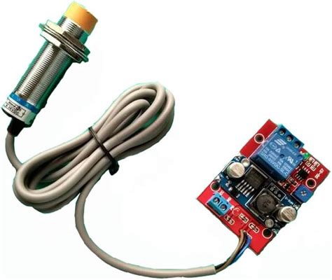 Buy Taidacent 24V Capacitive Proximity Sensor Industrial Metal ...