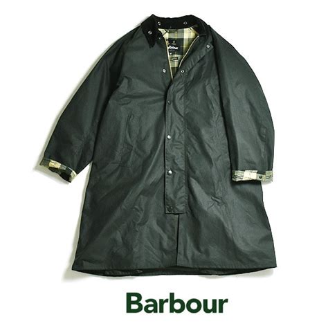 【24AW】Barbour バブアー モディファイド エクスモア オイルドロングコート MODIFIED EXMOOR WAX JACKET ...