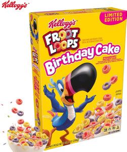 Kellogg's froot Loops Birthday Cake 286g Box Price in India - Buy ...