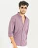 Buy Purple Shirts for Men by SNITCH Online | Ajio.com