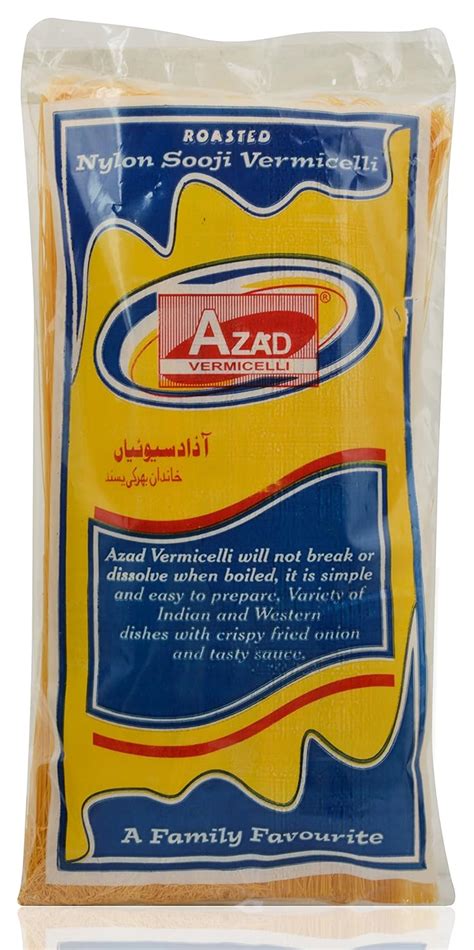 Azad Roasted Nylon Sooji Vermicelli, 500 Grams : Amazon.in: Grocery ...
