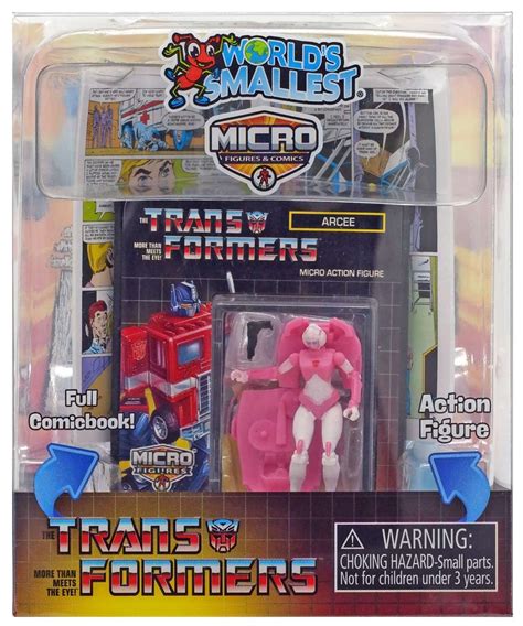 Super Impulse Miniature Transformers Arcee Figure with Comic Book India ...