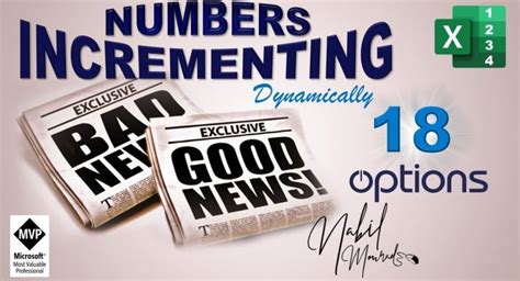 Image result for How to Number a Column in Excel Automatically