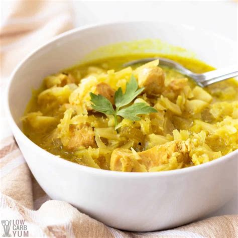 Chicken and Cabbage Soup (Instant Pot or Stove Top) - Low Carb Yum