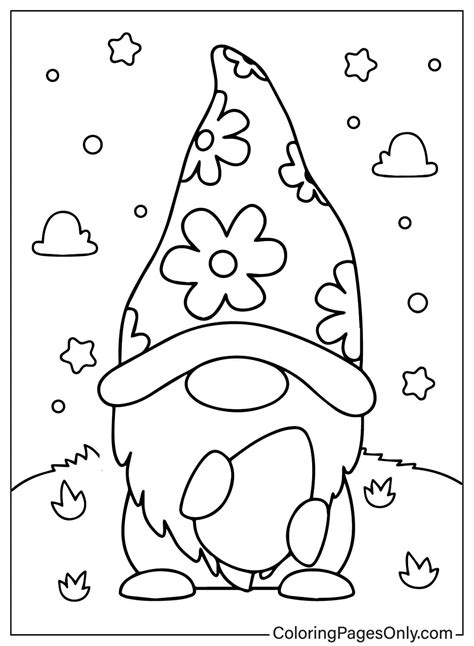 30+ Easter Gnome Coloring Pages - Free Printable PDF & Online Coloring