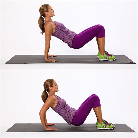 Triceps Dips | Bodyweight Arm Exercises | POPSUGAR Fitness Photo 2