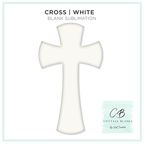 Next Innovations Wall Art Cross Sublimation Blank, 12PK 261410086 | Zoro