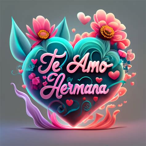 Te amo hermana