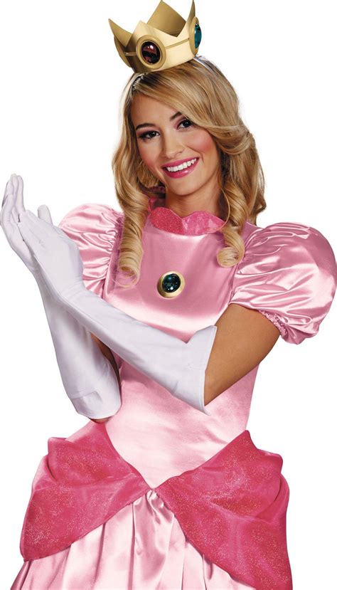 Nintendo Super Mario Bros Princess Peach Crown, Gloves & Amulet Kit ...