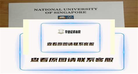 假的新加坡大学毕业证样本