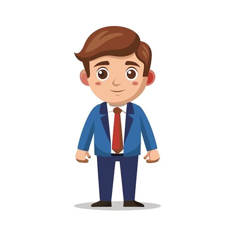 Beautiful professional cartoon character design vector illustration ...