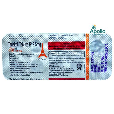 Efil-2.5 mg Tablet | Uses, Side Effects, Price | Apollo Pharmacy