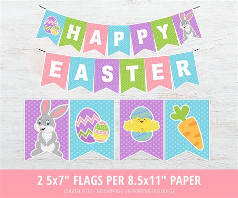 Easter Flag Bunting Printable Amazon.com : SENSEVEN 4 Pcs Welcome