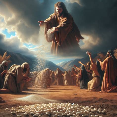 Manna From Heaven Artwork | Bible Art