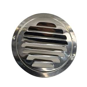 Astberg Outer Grill Steel (150mm/6") Grill with Bird Mesh/Exhaust Vent ...