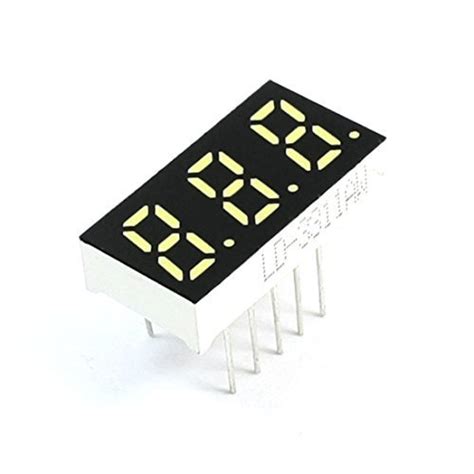 Alcoa Prime3 Bits 7 Segment White LED Display Digital Tube Common ...