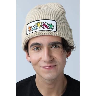 Keith Haring Dancing Figures Patch Tan Embroidered | Ubuy India