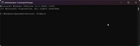 Image result for Fixboot Command Tutorial