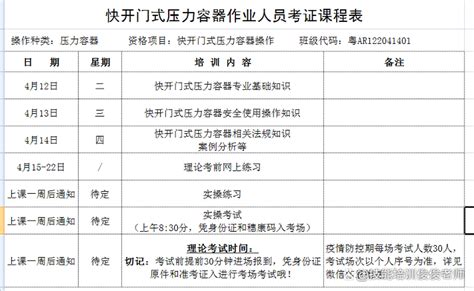 广州市快开门式压力容器操作证考试多少钱 - 知乎