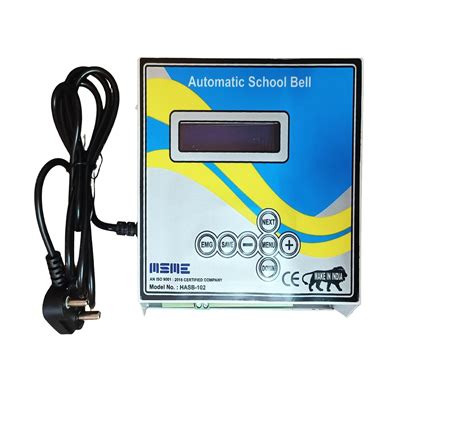 MME ELECTRONIC WATCHMAN AUTOMATIC SCHOOL BELL TIMER SYSTEM DEVICE FOR ...