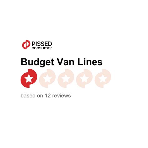 Budget Van Lines Reviews | budgetvanlines.com @ PissedConsumer