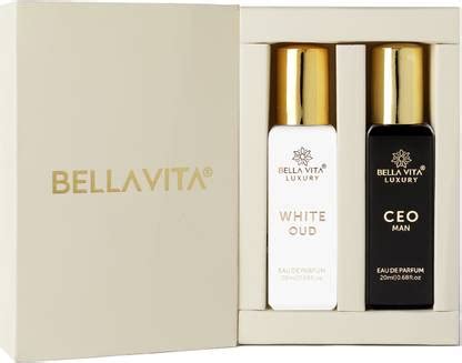 Bella vita organic CEO MAN perfume & WHITE OUD perfume combo| Citrus ...